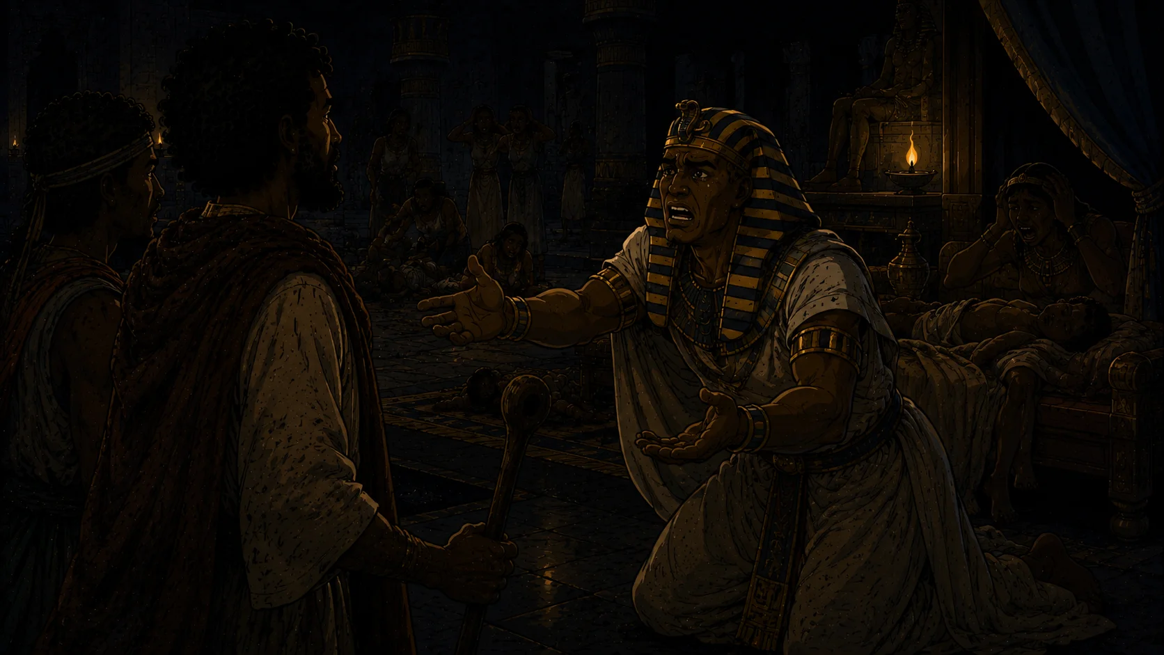 Pharaoh Rises in the Night